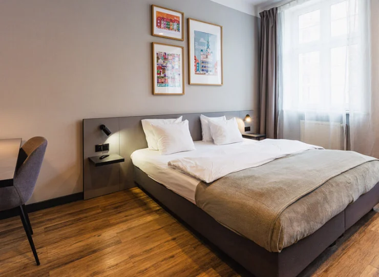 Apartamenty wyposażono w antyalergiczną pościel