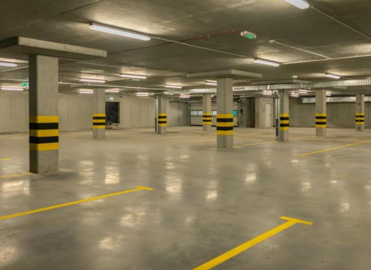 Goście mogą korzystać z podziemnego parkingu
