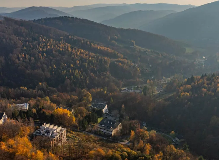 Diuna Beskidy jest pięknie położona, to świetny nocleg w Beskidzie Śląskim