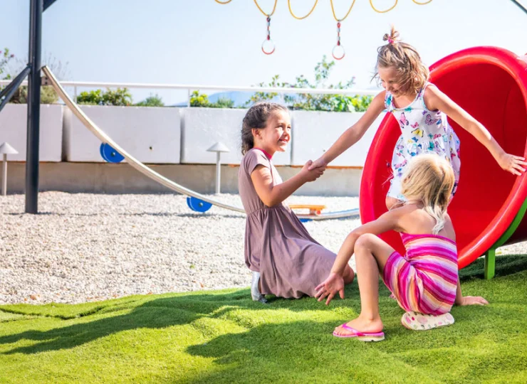 Resort hotelowy jest stworzony do wypoczynku z dziećmi w Chorwacji