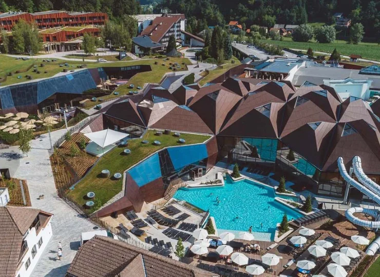 Mieszczą się tutaj hotele z najlepszymi basenami w Słowenii