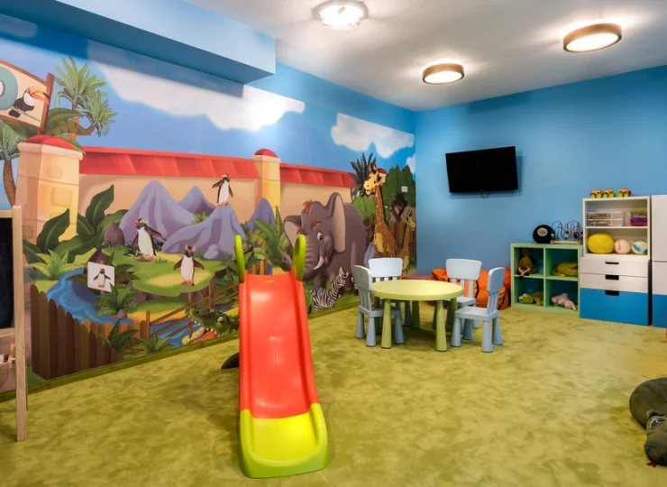 Sala zabaw dla najmłodszych pomaga rozwijać kreatywność i wyobraźnię