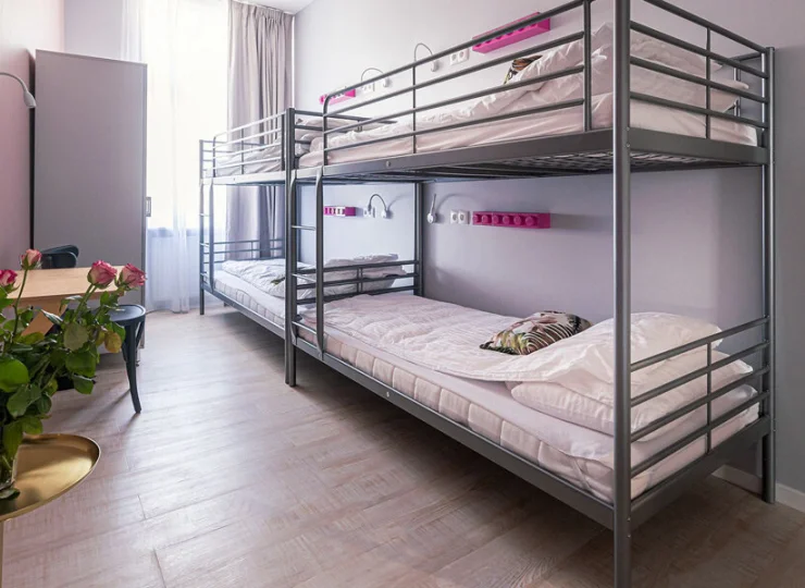 W Hola Gdynia mieszczą się także pokoje 4-osobowe z łóżkami piętrowymi