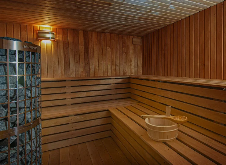  Mieści się tutaj jacuzzi oraz sauna