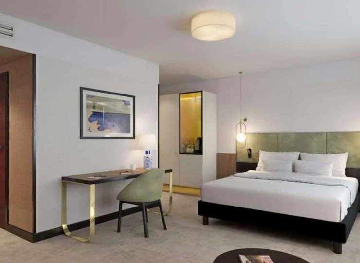 Pokoje są komfortowe, eleganckie i designerskie