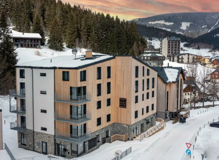 Hotel Zeleny Potok w sercu czeskich Karkonoszy bardzo blisko stoków narciarskich