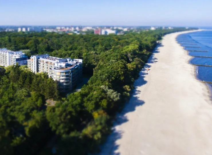 VacationClub Diune Apartments to obiekt położony 20 metrów od plaży