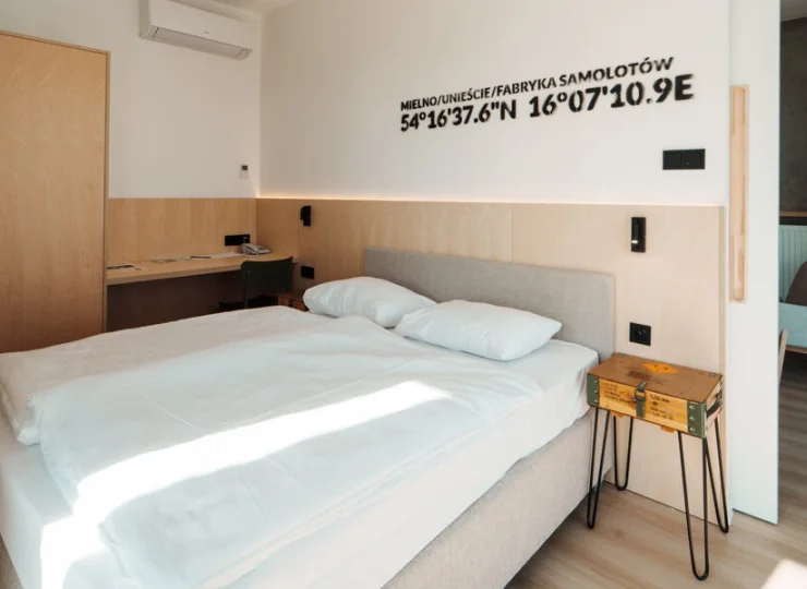 Apartament w standardzie superior ma jedną odrębną sypialnię
