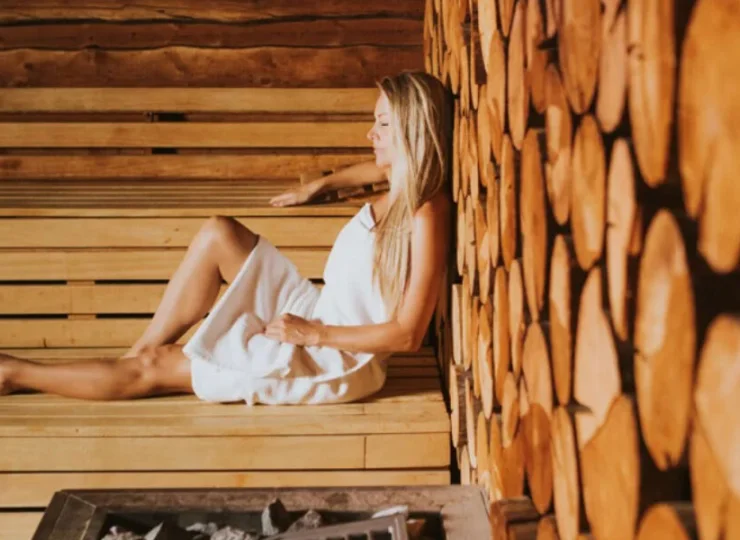 Można także skorzystać z dobroczynnego wpływu saun