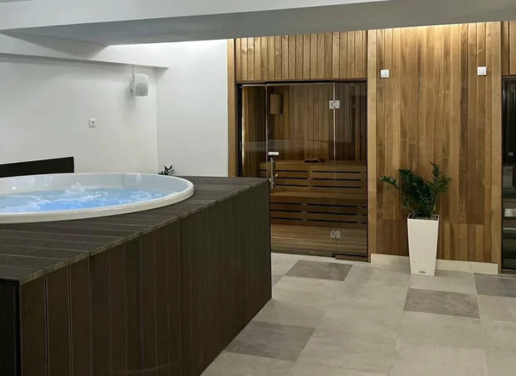 Hotel dysponuje nowoczesną strefą wellness & spa