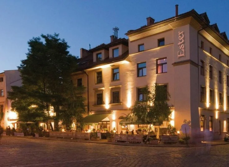 Hotel Ester jest zlokalizowany w niezwykle klimatycznej części Kazimierza
