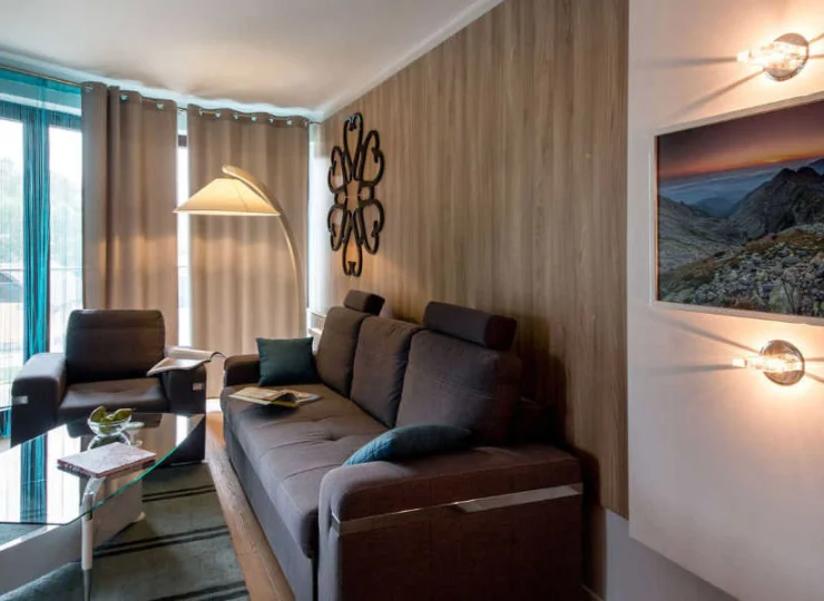 Goście mogą wybierać między apartamentami z 1 lub 3 sypialniami