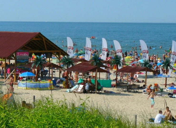 Atrakcje okolicy: plaża w Świnoujściu