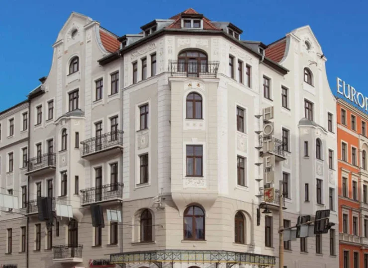 Hotel Europejski znajduje się w samym centrum Wrocławia