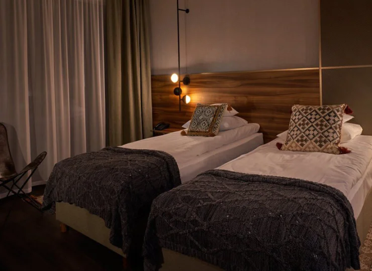 Pokoje typu comfort zapewniają wysokiej jakości wypoczynek