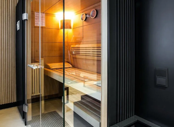 Goście mogą zrelaksować się w saunie