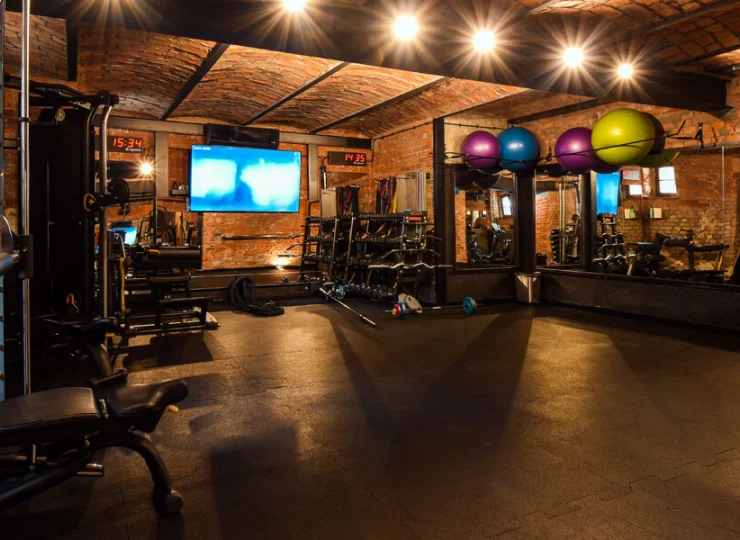 W strefie fitness & wellness znajduje się sala ćwiczeń