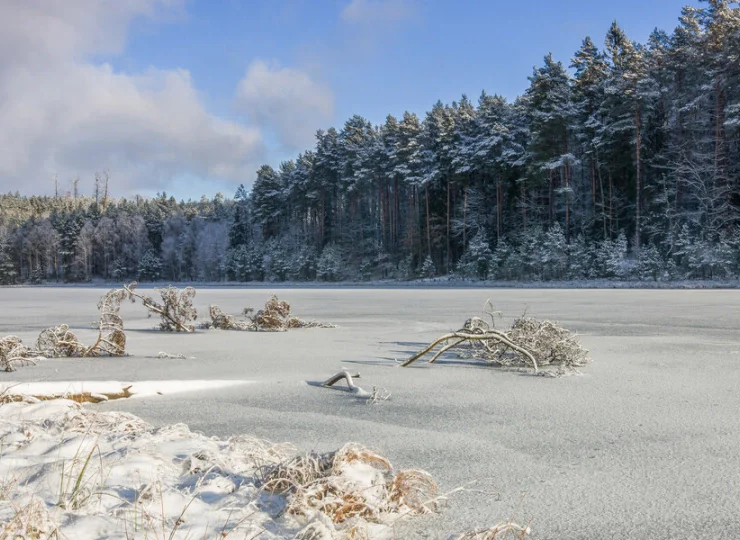 Mazury są piękne też zimą