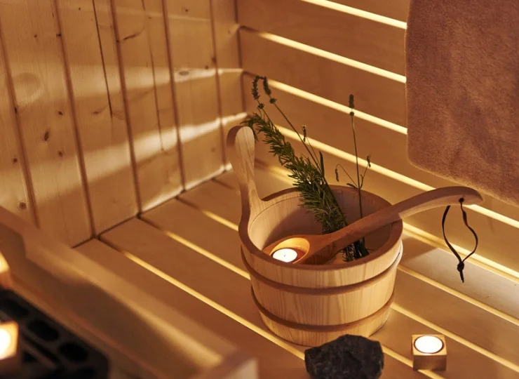 Za dodatkową opłatą można skorzystać ze strefy wellness z sauną fińską