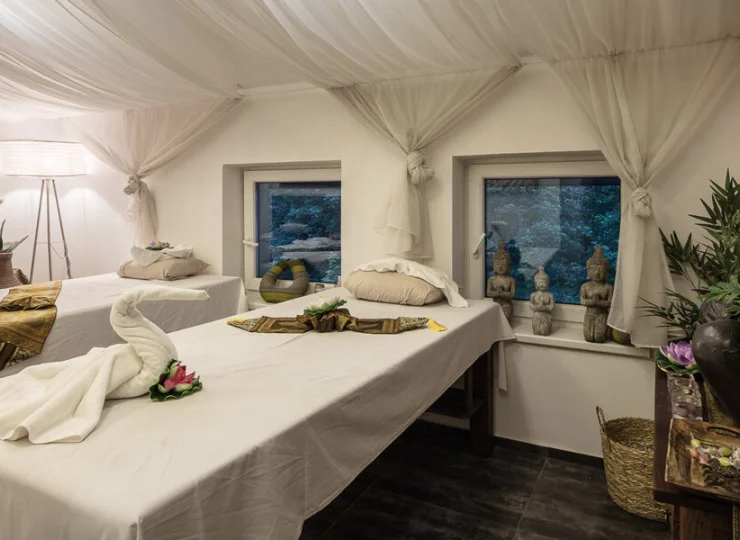 Hotel przygotował dla gości 2 gabinety masażu z profesjonalną obsługą