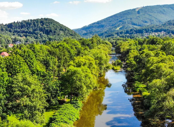 Hotel szczyci się widokiem na przepiękną panoramę pasma Czantorii