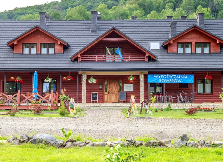 Resort Solny w Bieszczadach znajduje się blisko szlaków turystycznych
