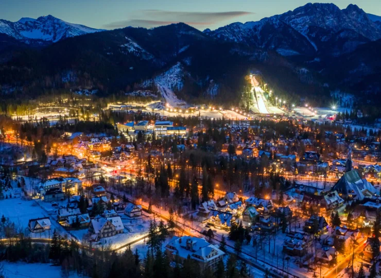 Zimą Zakopane zamienia się w zimową stolicę Polski