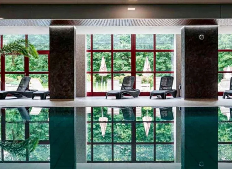 Belaria Resort to hotel z basenem w miasteczku Hradec nad Moravici