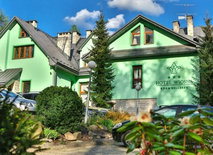 Hotel Wiosna Wellness & SPA jest położony w uzdrowisku Rabka-Zdrój