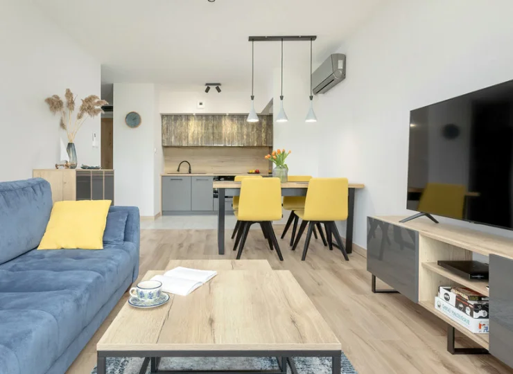 Apartamenty są przygotowane na pobyt 4 osób