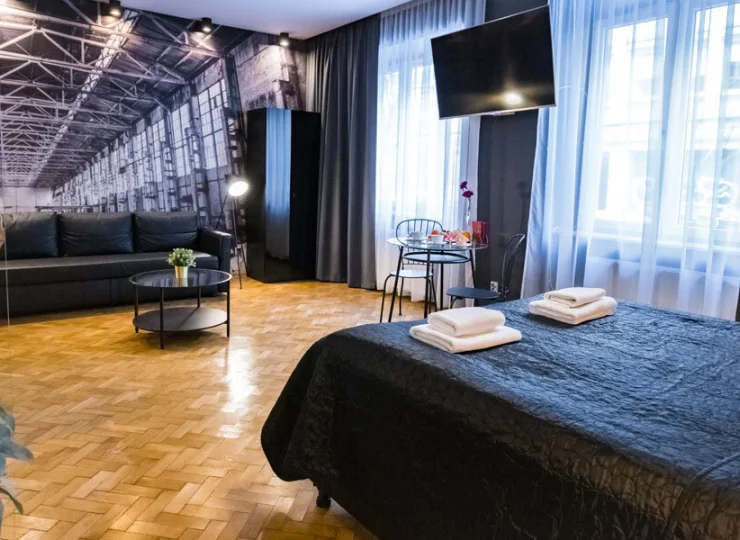 Obiekt oferuje przestronne i stylowo wyposażone apartamenty w centrum Krakowa