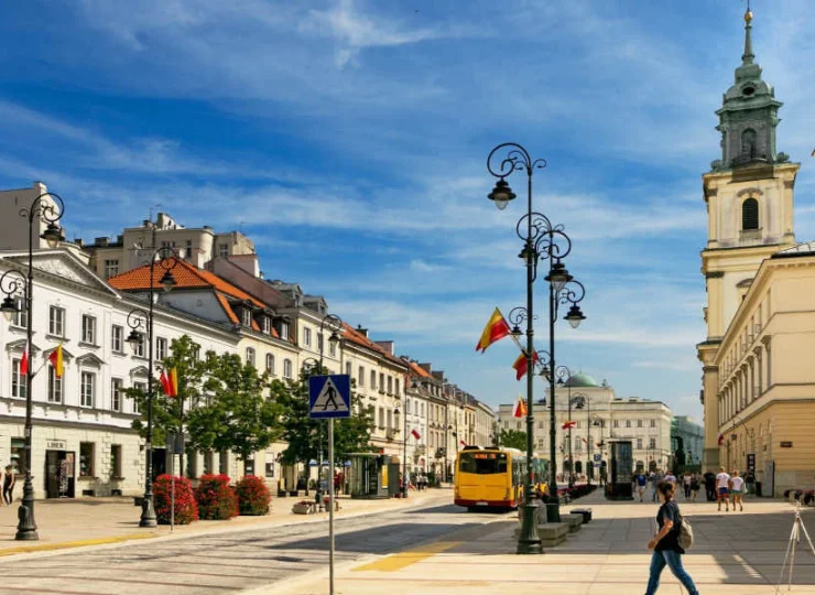 Chopin Boutique B&B jest położony w centrum Warszawy na Nowym Świecie