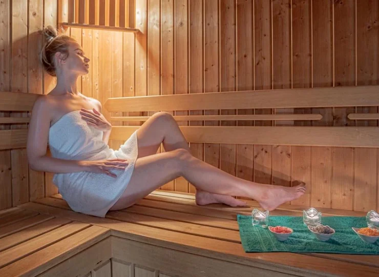 Można także skorzystać z relaksu w saunie