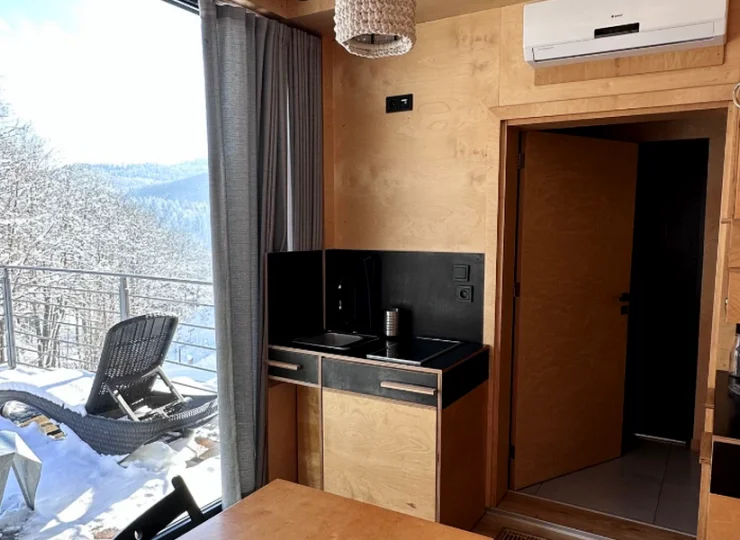 Apartamenty mają taras