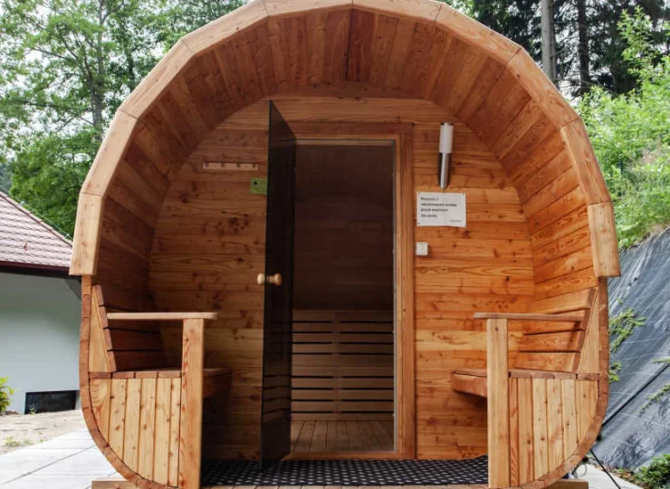 Nowością w obiekcie jest sauna fińska zewnętrzna
