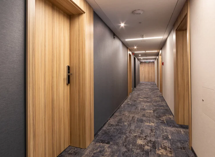 Wnętrza hotelu są nowoczesne
