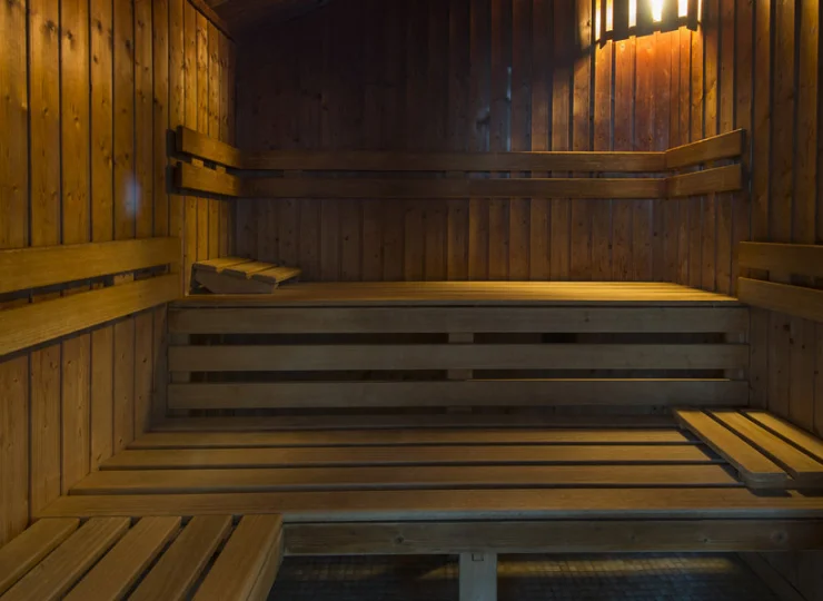 Za dodatkową opłatą goście mogą korzystać z sauny