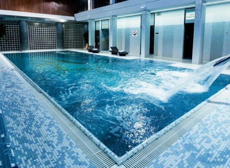 Goście Pensjonatu Muszyna mogą korzystać z basenu w Hotelu Klimek