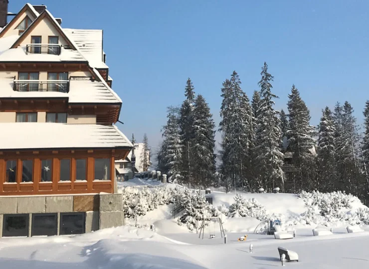 Hotel Zbójnicówka w Bukowinie Tatrzańskiej oferuje zimą świetne warunki