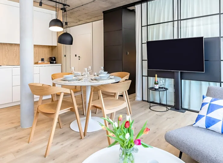 BalticON Apartments Morska 6 to komfortowe nowoczesne wnętrza