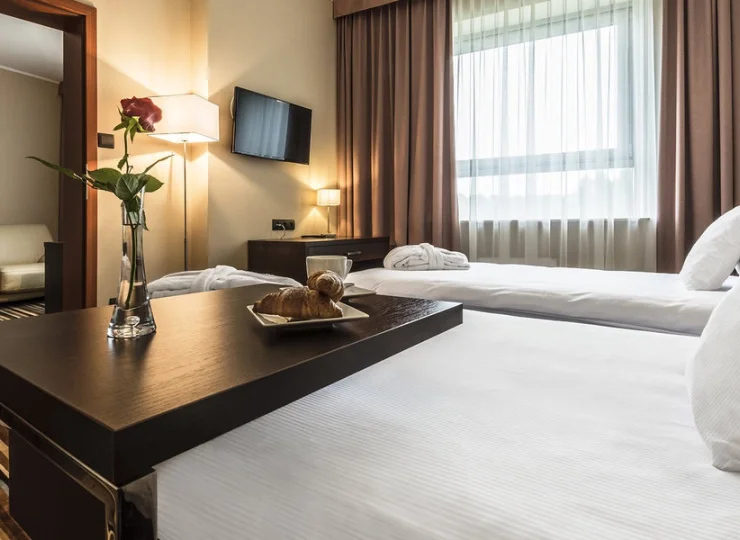 Hotel zapewnia komfortowy wypoczynek po pracy lub zwiedzaniu Warszawy