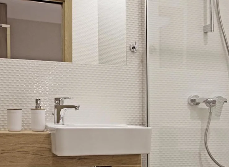 Każdy pokój posiada prywatną nowoczesną łazienkę