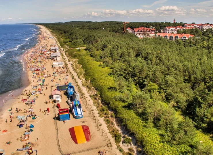 White Resort znajduje się bardzo blisko długiej, piaszczystej bałtyckiej plaży