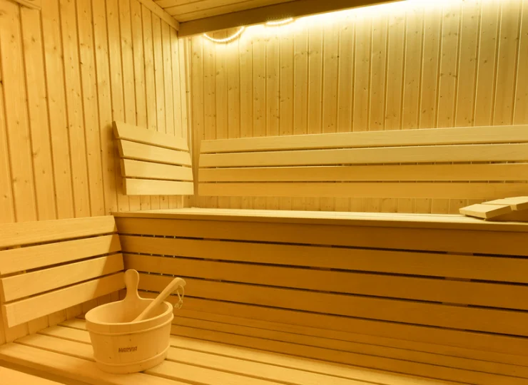Za dodatkową opłatą można tu skorzystać z sauny fińskiej