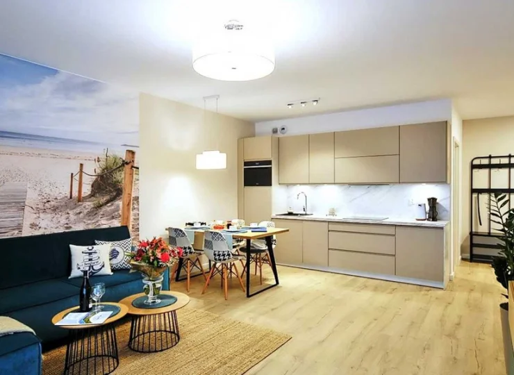 Apartamenty to komfortowe, 2-pokojowe mieszkania z aneksem kuchennym