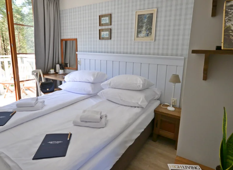 Neptuno Resort&SPA to wygodne pokoje i apartamenty w Dźwirzynie