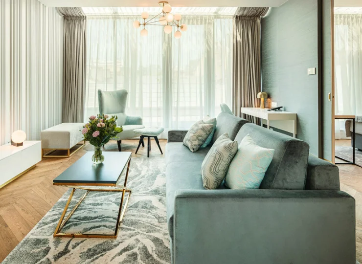 Wyjątkowo komfortowy apartament Luxury Suite z przestronną strefą wypoczynkową