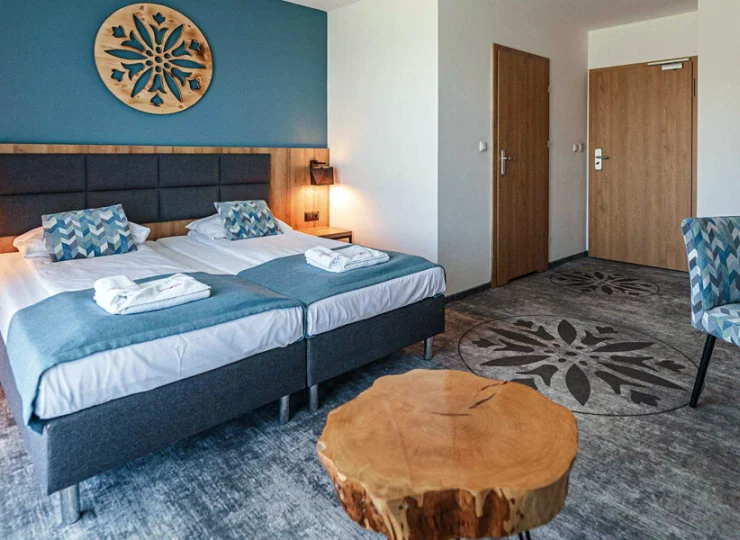 Hotel Malinowy Potok w Białce Tatrzańskiej oferuje 38 komfortowych pokoi