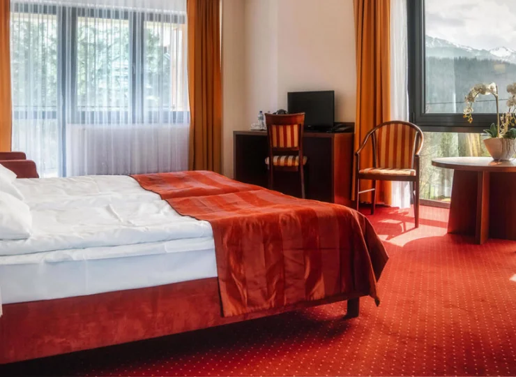 Dla gości przygotowano wygodne pokoje: standard, comfort, comfort plus