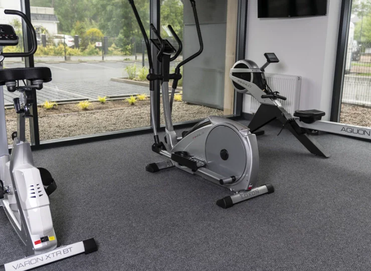 Apartamenty BALTIVIA umożliwiają codzienne treningi w salce fitness